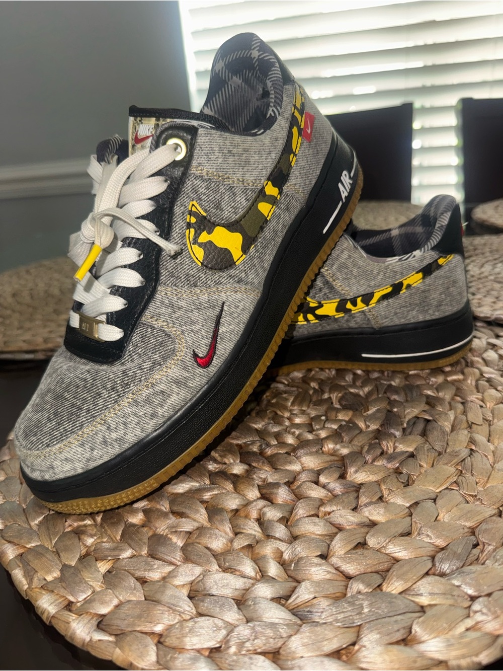 Nike Air Force 1 Low 'Camo Denim Remix